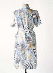 Robe mi-longue bleu GEVANA pour femme seconde vue