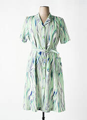 Robe mi-longue vert GEVANA pour femme seconde vue