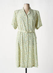 Robe mi-longue vert GEVANA pour femme seconde vue
