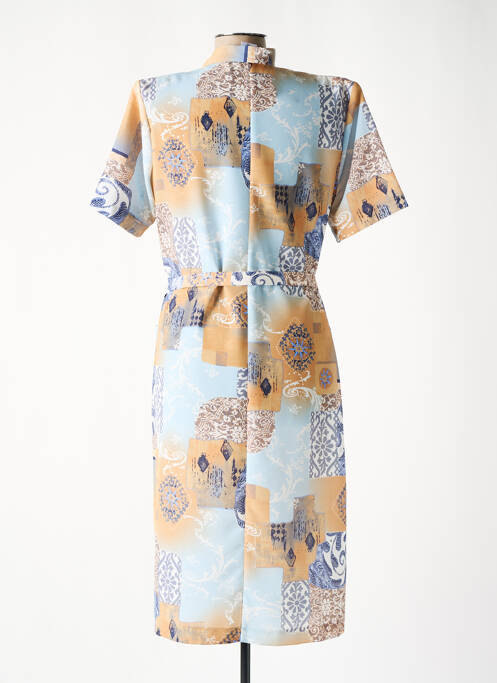 Robe mi-longue beige GEVANA pour femme