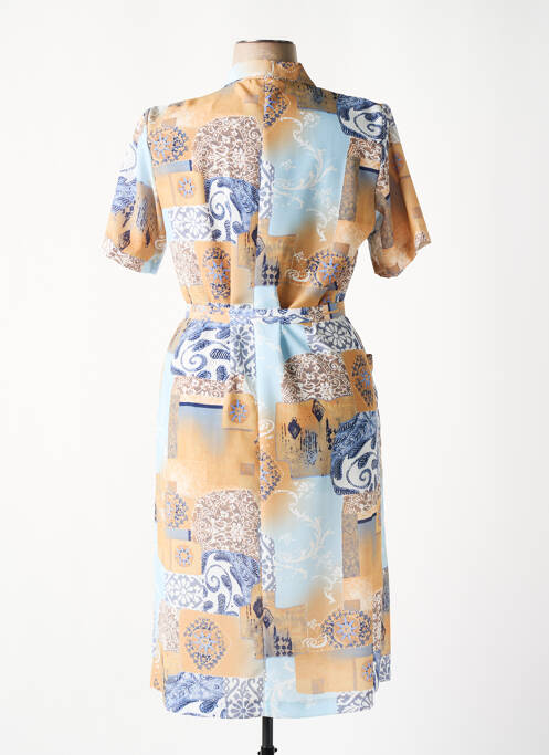 Robe mi-longue bleu GEVANA pour femme