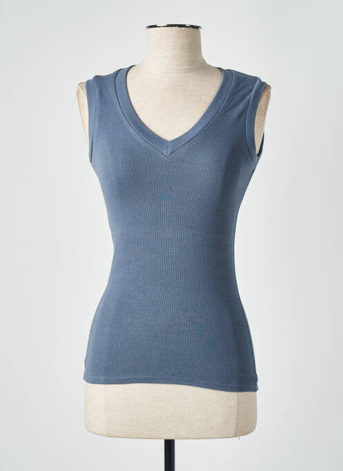 Débardeur bleu TEENFLO pour femme
