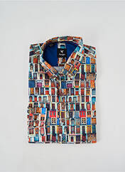 Chemise manches longues bleu BEGGA pour homme seconde vue