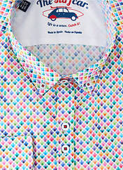 Chemise manches longues blanc THE SURFCAR pour homme seconde vue