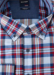Chemise manches longues bleu OLYMP pour homme seconde vue