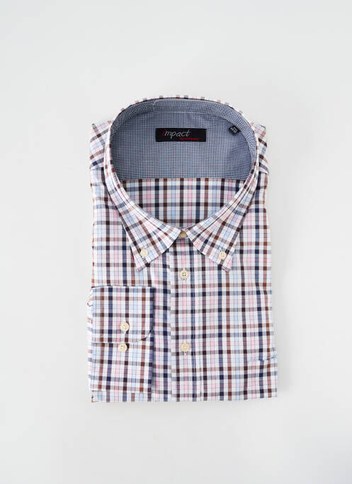 Chemise manches longues blanc IMPACT pour homme