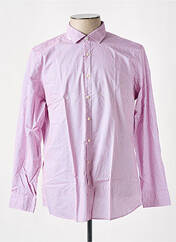 Chemise manches longues rose OLYMP pour homme seconde vue