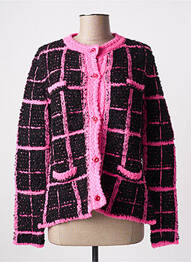 Gilet manches longues stretch noir BARILOCHE femme