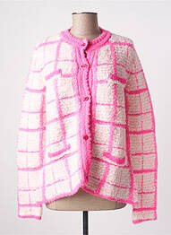 Gilet manches longues stretch blanc BARILOCHE femme