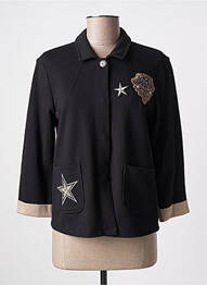 Veste casual coupe droite noir BETTY BARCLAY femme