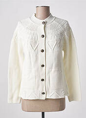 Gilet manches longues beige BARILOCHE pour femme seconde vue