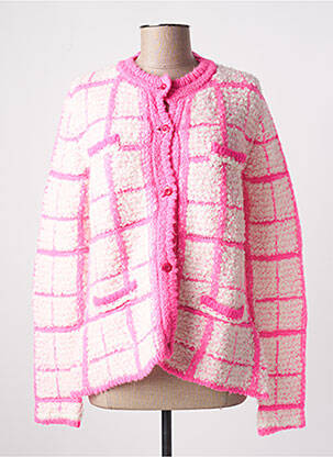 Gilet manches longues blanc BARILOCHE pour femme