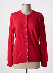 Gilet manches longues rouge L'ATELIER D'ANNA pour femme seconde vue