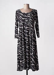 Robe mi-longue noir OLIVER JUNG pour femme seconde vue