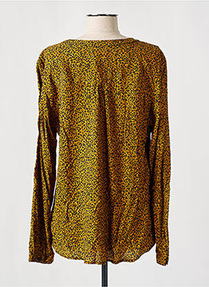 Blouse tissage popeline manches longues jaune LE PETIT BAIGNEUR femme