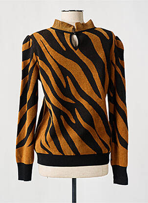Pull resserrée sur le bas manches longues beige LE PETIT BAIGNEUR femme