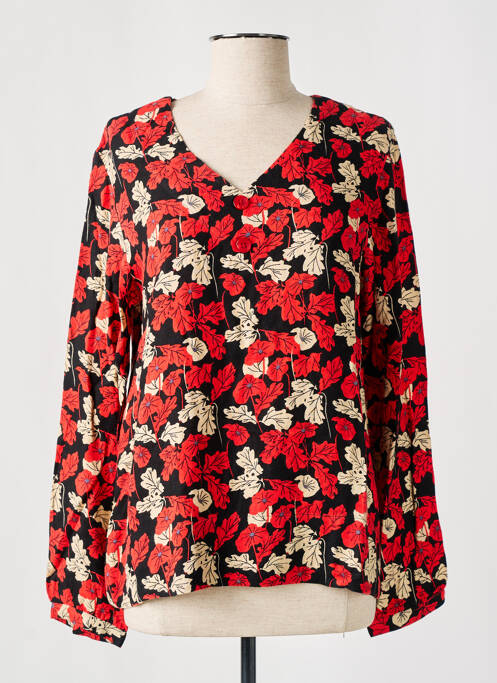 Blouse rouge AGATHE & LOUISE pour femme