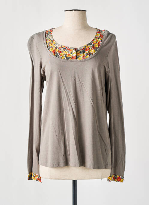 Top beige MAT DE MISAINE pour femme