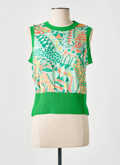 Top vert TINTA pour femme