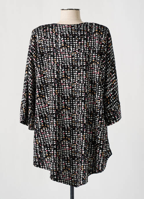 Tunique manches longues noir OLIVER JUNG pour femme