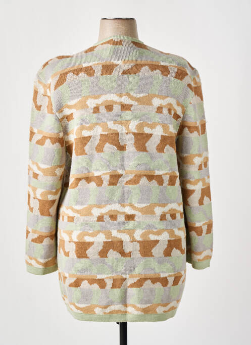 Gilet manches longues vert LEWINGER pour femme