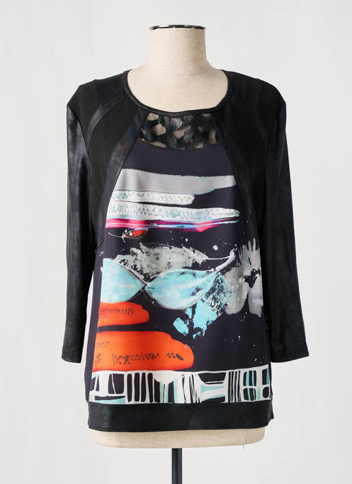 Top noir GUY DUBOUIS pour femme