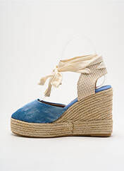 Espadrilles bleu COLORS OF CALIFORNIA pour femme seconde vue