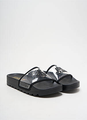 Mules/Sabots noir COLORS OF CALIFORNIA pour femme