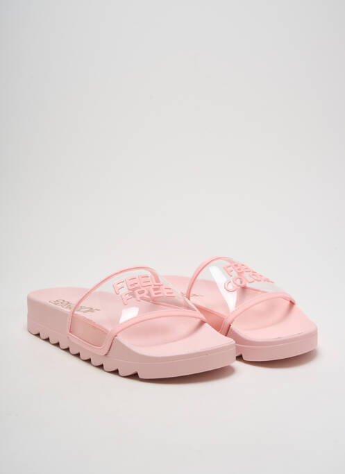 Mules/Sabots rose COLORS OF CALIFORNIA pour femme