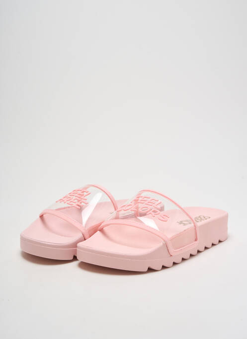 Mules/Sabots rose COLORS OF CALIFORNIA pour femme