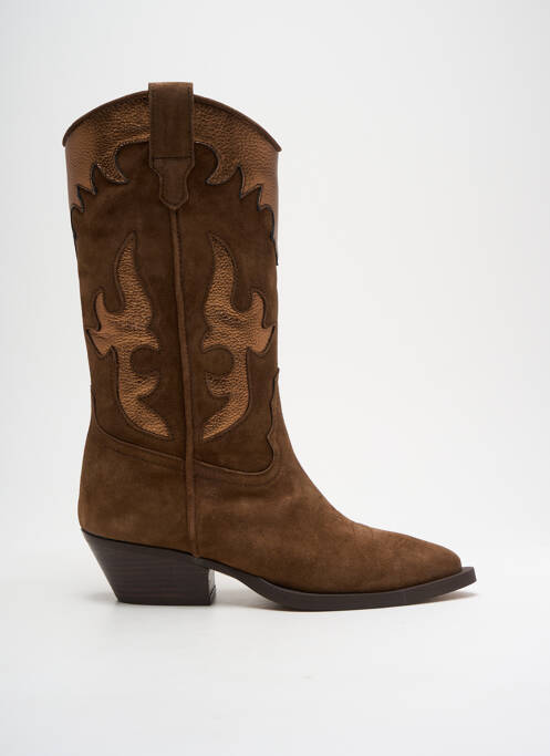 Bottines/Boots marron ALPE pour femme