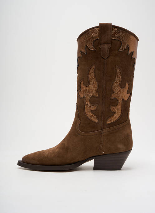 Bottines/Boots marron ALPE pour femme