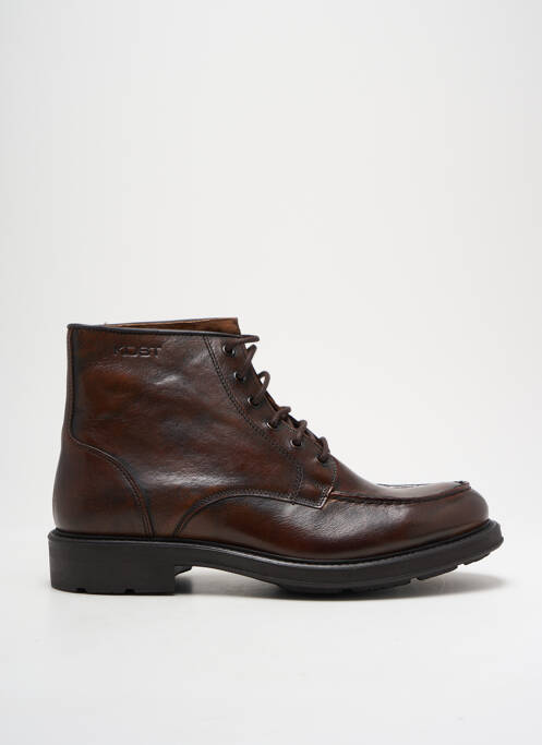 Bottines/Boots marron KOST pour homme