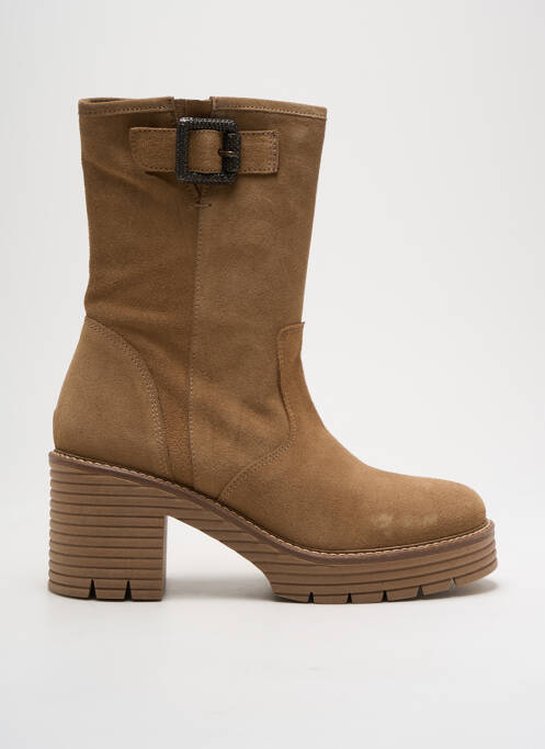 Bottes beige REGARD pour femme