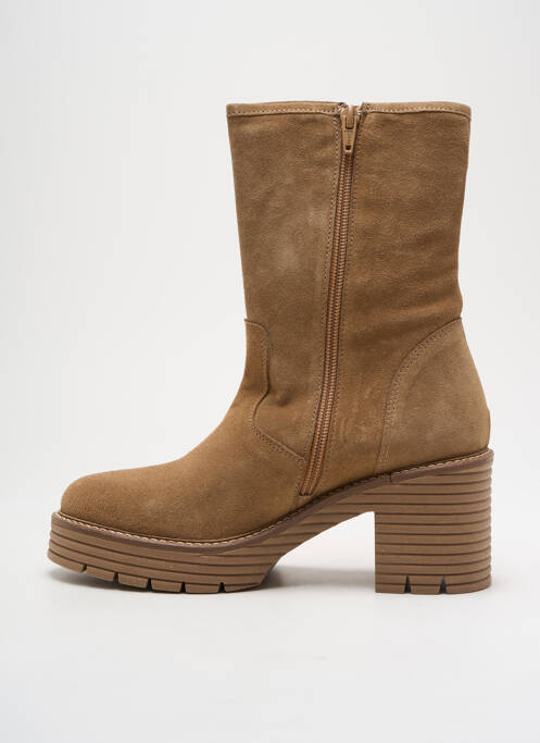Bottes beige REGARD pour femme