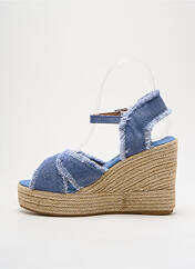 Espadrilles bleu COLORS OF CALIFORNIA pour femme seconde vue