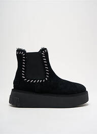 Bottines/boots fourrée talon de 4 à 6cm noir COLORS OF CALIFORNIA femme
