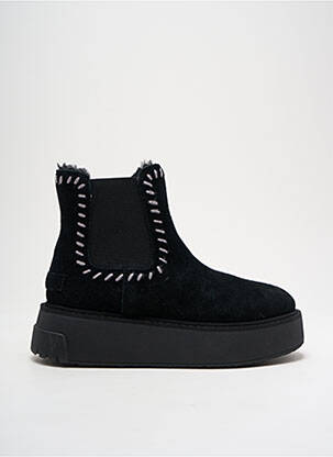 Bottines/boots fourrée talon de 4 à 6cm noir COLORS OF CALIFORNIA femme