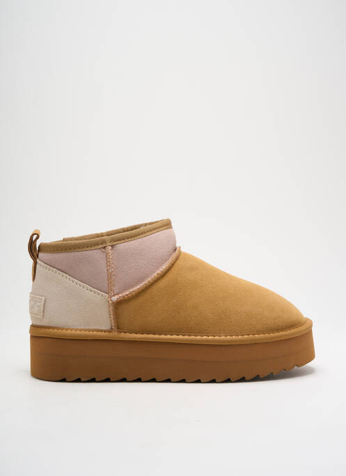 Bottines/Boots marron COLORS OF CALIFORNIA pour femme