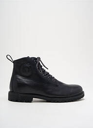 Bottines/boots fourrée talon bas noir BLACKSTONE homme