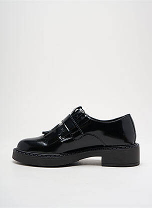Derbies matière lisse talon de 4 à 6cm noir REGARD femme