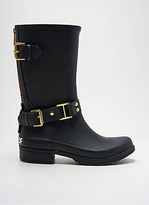 Bottines/boots matière lisse talon plat jusqu'à 3cm noir COLORS OF CALIFORNIA femme