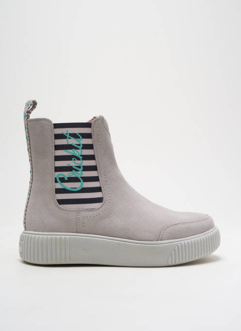 Bottines/Boots gris CRICKIT HAMBURG pour femme