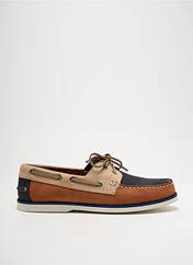 Chaussures bâteau beige PELLET pour homme seconde vue