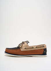 Chaussures bâteau beige PELLET pour homme seconde vue