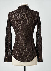 Chemisier marron EQUIPMENT pour femme seconde vue