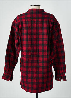 Veste casual coupe droite rouge EQUIPMENT femme