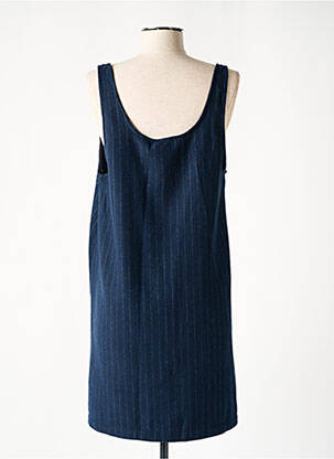 Robe courte sans manche sans manche bleu GRACE & MILA femme