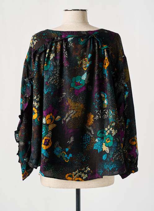 Blouse noir ORFEO pour femme