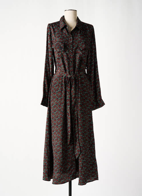 Robe longue noir AN' GE pour femme